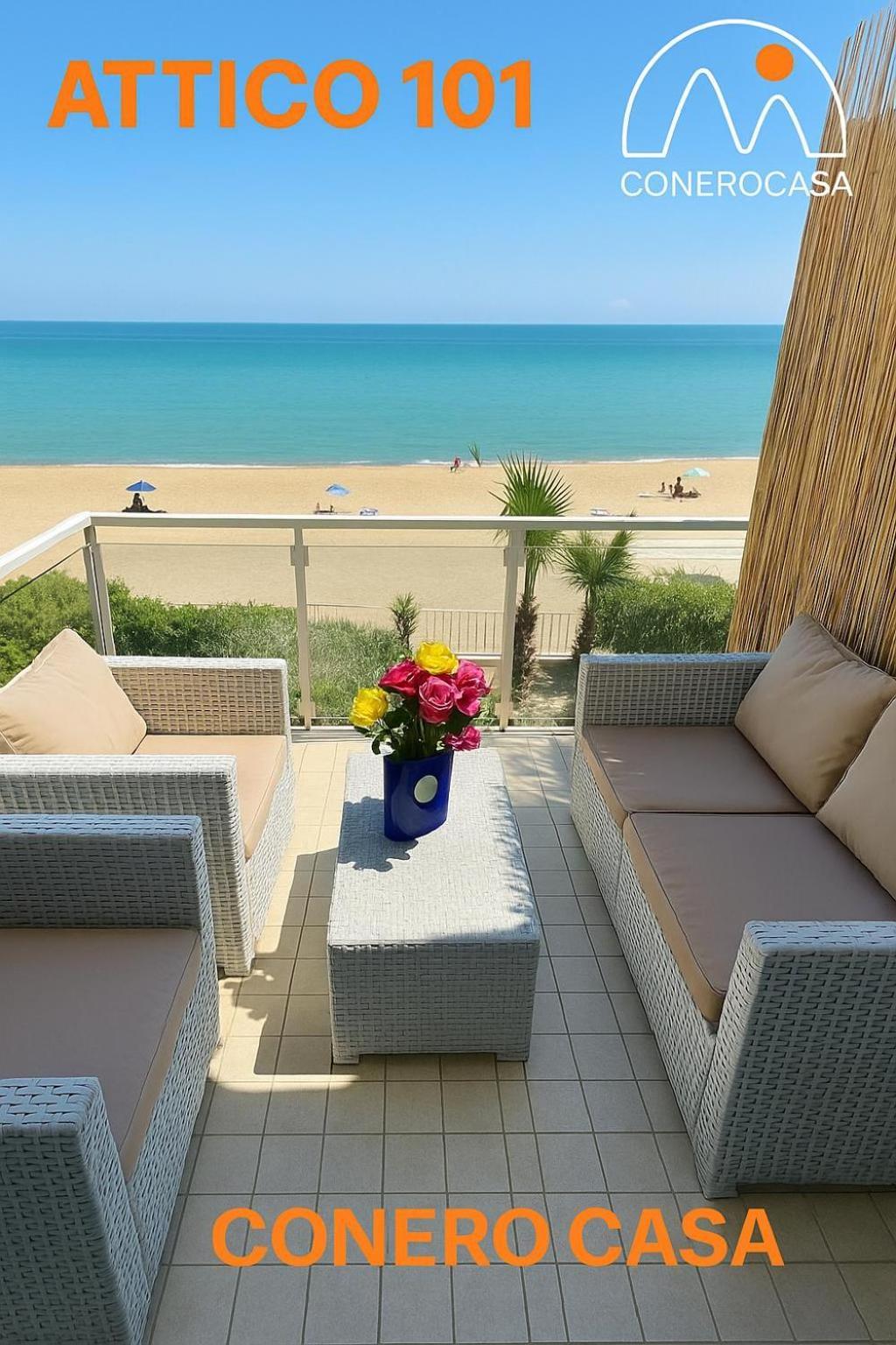 Conero Casa - Marcelli Di Numana In Via Litoranea 101 Sul Mare Vista Spiaggia Con Parcheggio Esclusivo ภายนอก รูปภาพ